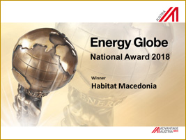 Доделена наградата Energy Globe на Хабитат Македонија