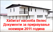 Habitat settelment Veles