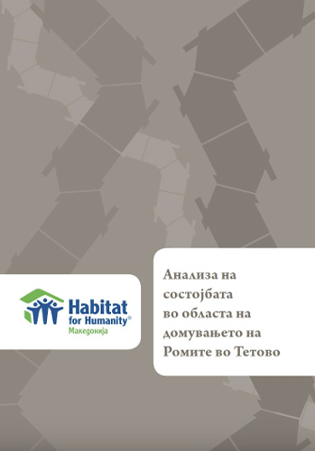 Анализа на состојбата во областа на домувањето на ромите во Тетово